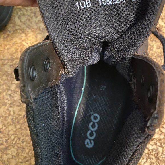 Brown Gore-Tex Ecco Boots - Picture 5 of 5